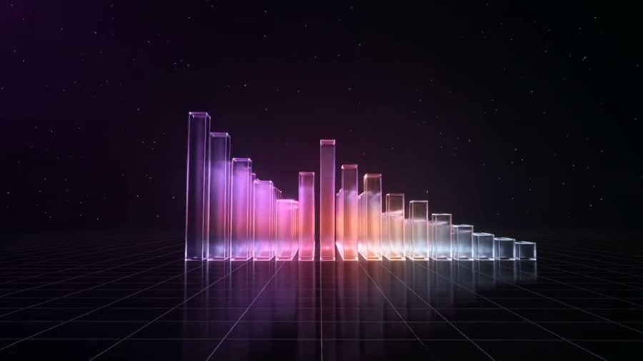 Courbe de croissance en 3D — campagnes ADS et référencement naturel